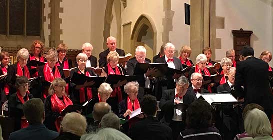 photo of choir